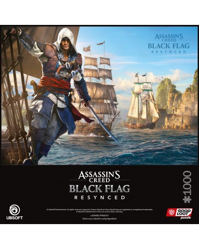 Assassin's Creed Black Flag Resynced Gaming Puzzle 1000 elementów
