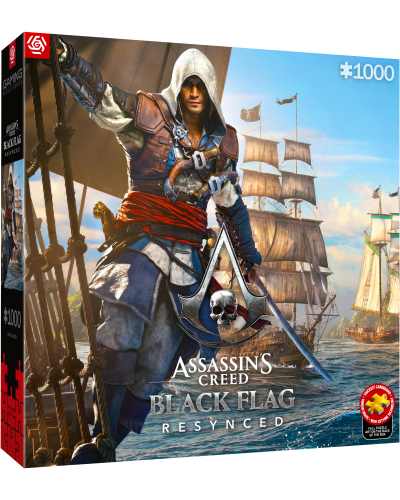 Assassin's Creed Black Flag Resynced Gaming Puzzle 1000 elementów