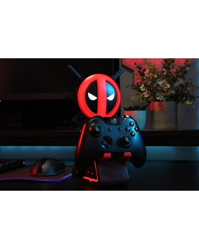 Uchwyt Stojak Podświetlana Podstawka Ładująca do kontrolerów Deadpool Ikon 