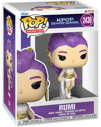 Figurka POP Animation KPOP Demon Hunters Rumi Vinyl 2430 Figurka POP Animation KPOP Demon Hunters Rumi Vinyl 2430