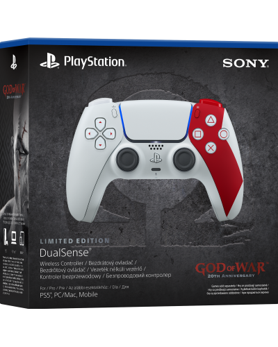 Kontroler SONY bezprzewodowy DualSense edycja limitowana 20 rocznica God of War