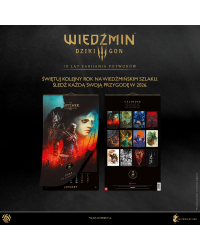 Kalendarz Wiedźmin 3 The Witcher Wild Hunt 10th Anniversary Calendar 2026 Good Loot Promocja na Walentynki Kalendarz Wiedźmin 3 The Witcher Wild Hunt 10th Anniversary Calendar 2026 Good Loot Promocja na Walentynki