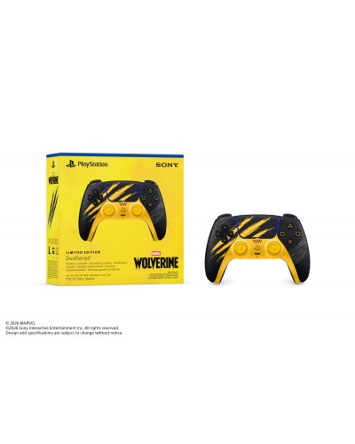 Kontroler SONY bezprzewodowy DualSense edycja limitowana Marvel’s Wolverine Battle Yellow