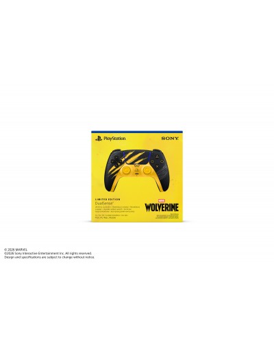 Kontroler SONY bezprzewodowy DualSense edycja limitowana Marvel’s Wolverine Battle Yellow