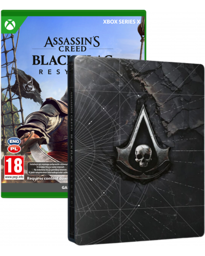 Assassin's Creed Black Flag Resynced XSX + Steelbook + DLC