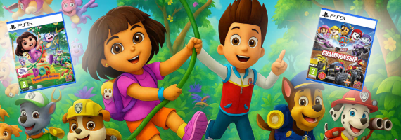 Edukacyjne gry dla dzieci: Dora Rainforest Rescue i Psi Patrol Rescue Wheels – nauka przez zabawę