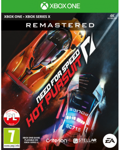 Need for Speed Hot Pursuit Remastered XOne/XSX + gratis Need for Speed Hot Pursuit Remastered XOne/XSX + gratis