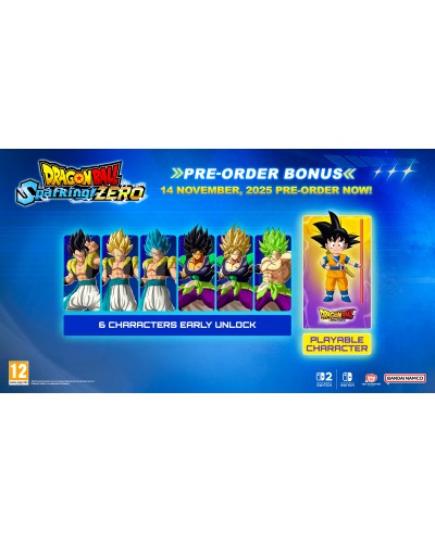 Dragon Ball Sparking! Zero Nintendo Switch 2 