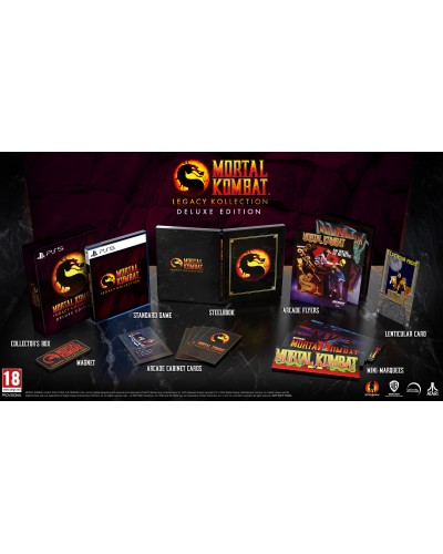 Mortal Kombat Legacy Kollection Deluxe Edition PS5 + Steelbook + gratis