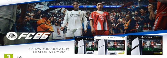 Promocyjna okazja na konsolę Playstation 5 w zestawie z FC 26