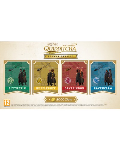 Harry Potter Mistrzowie Quidditcha Edycja Deluxe XOne/XSX + Gratis Harry Potter Mistrzowie Quidditcha Edycja Deluxe XOne/XSX + Gratis