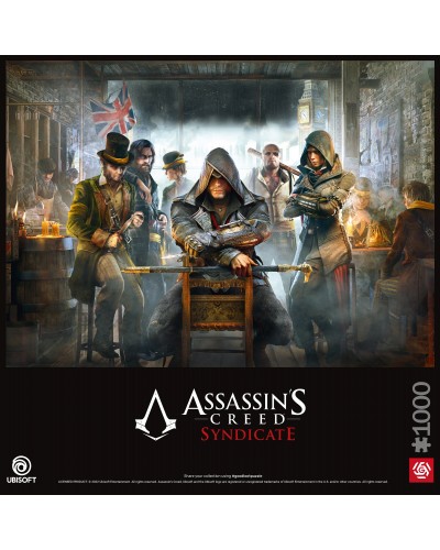 Puzzle Gaming Assassin's Creed Syndicate The Tavern 1000 elementów Promocja Ferie Zimowe