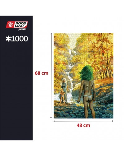 Puzzle Comic Thorgal Alinoe 1000 elementów Promocja Ferie Zimowe