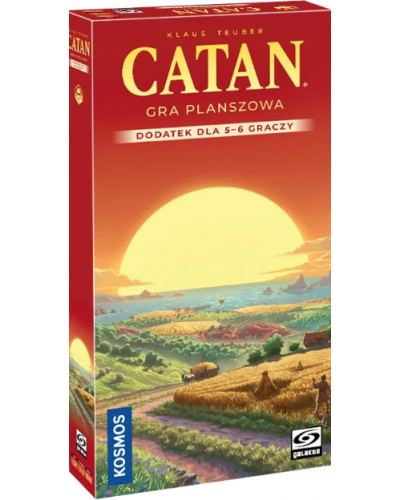 Catan Gra planszowa Dodatek 5-6 osób (2025) Catan Gra planszowa Dodatek 5-6 osób (2025)