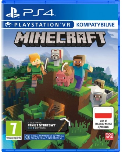 Minecraft + Starter Collection Refresh PS4 VR + gratis