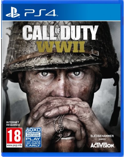 Call of Duty WWII PS4 PL dubbing + nakładki na analogi