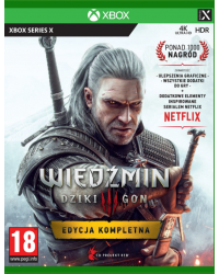 Wiedźmin 3 Dziki Gon Edycja Kompletna XSX + gratis 