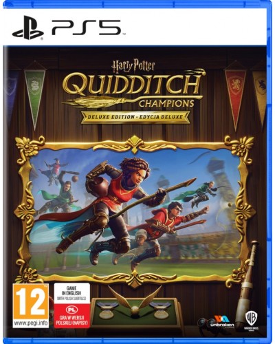 Harry Potter Mistrzowie Quidditcha Edycja Deluxe PS5 + Gratis Harry Potter Mistrzowie Quidditcha Edycja Deluxe PS5 + Gratis