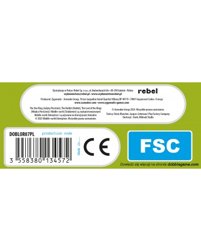 Dobble Władca Pierścieni