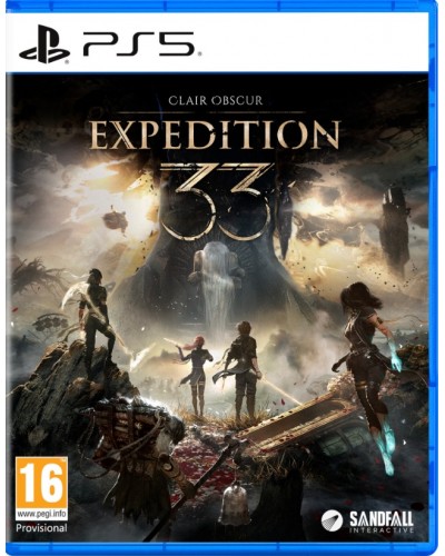 Clair Obscur Expedition 33 PS5 + nakładki na analogi 