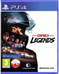 Grid Legends PS4 I PS5 PL + nakładki na analogi