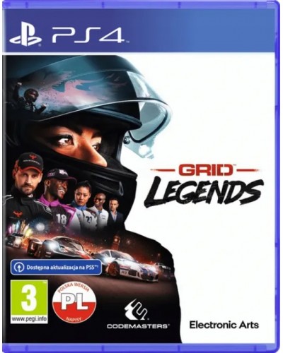 Grid Legends PS4 I PS5 PL + nakładki na analogi