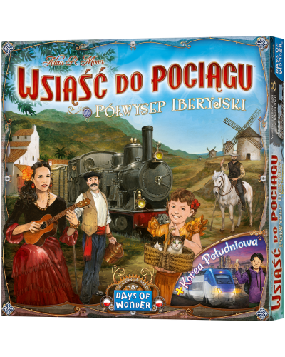 Wsiąść do Pociągu Kolekcja Map 8 Półwysep Iberyjski i Korea Południowa Wsiąść do Pociągu Kolekcja Map 8 Półwysep Iberyjski i Korea Południowa