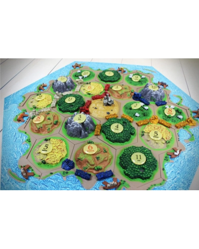 Catan Edycja 3D Gra planszowa