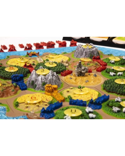 Catan Edycja 3D Gra planszowa
