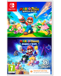 Mario + Rabbids Kingdom Battle / Mario + Rabbids Sparks of Hope Nintendo Switch Mario + Rabbids Kingdom Battle / Mario + Rabbids Sparks of Hope Nintendo Switch