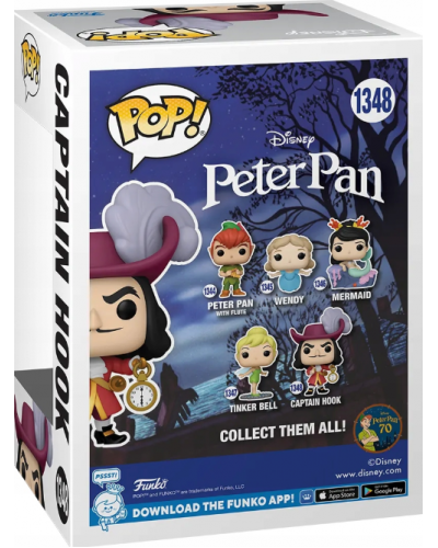 Figurka Disney Peter Pan 70th Hook Vinyl 1348