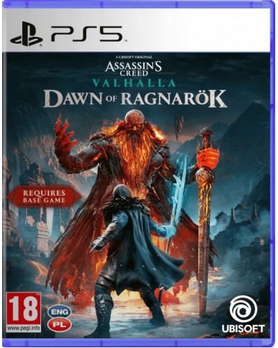 Assassin's Creed Valhalla Dawn Of Rangarok PS5 PL + nakładki na analogi