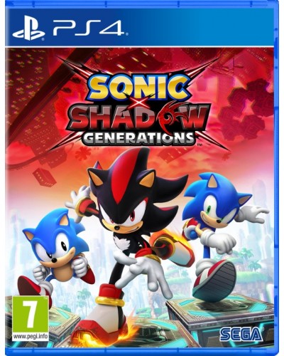 Sonic X Shadow Generations Day One Edition PS4 PL + nakładki na analogi + DLC Sonic X Shadow Generations Day One Edition PS4 PL + nakładki na analogi + DLC