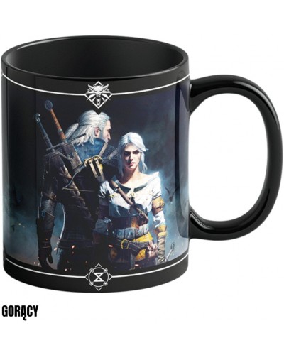 Kubek termoaktywny The Witcher 3 Geralt & Ciri Heat Reveal Mug 