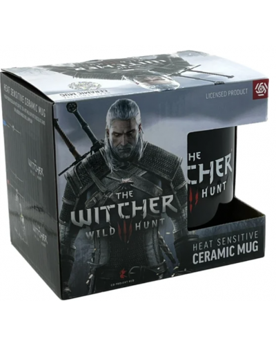 Kubek termoaktywny The Witcher 3 Geralt & Ciri Heat Reveal Mug 