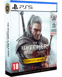 Wiedźmin 3 Dziki Gon Edycja Kompletna + Jubileuszowy Steelbook PS5 + gratis