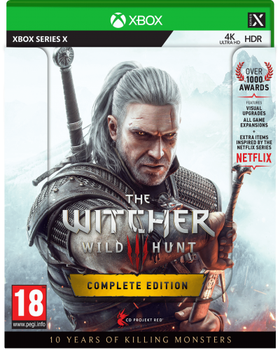 Wiedźmin 3 Dziki Gon Edycja Kompletna + Jubileuszowy Steelbook XSX + gratis