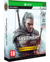 Wiedźmin 3 Dziki Gon Edycja Kompletna + Jubileuszowy Steelbook XSX + gratis