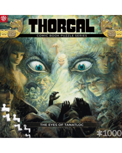 Puzzle Comic Book Thorgal The Eyes of Tanatloc / Oczy Tanatloca 1000 elementów Promocja Ferie Zimowe