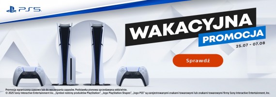 Wakacyjna promocja na konsole Playstation 5!