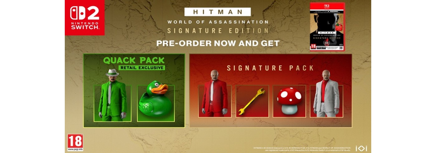 Hitman World of Assassination Signature Edition Nintendo Switch 2