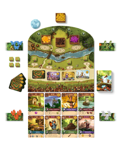 Moje małe Everdell + Dodatkowe karty "Przedszkole Everdell"