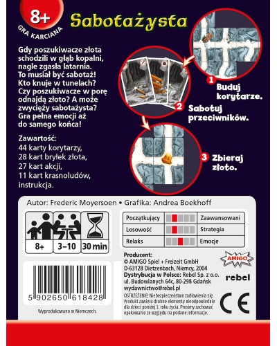 Sabotażysta gra karciana Sabotażysta gra karciana