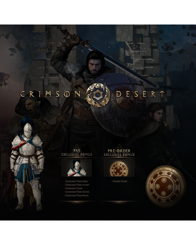 Crimson Desert Day One Edition PS5 + BONUS PREMIEROWY + GRATIS