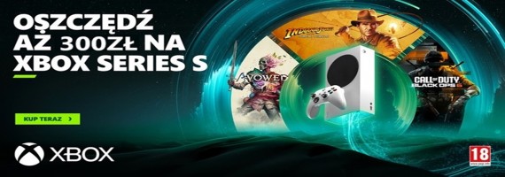 Konsola Xbox Series S w super okazji Black Friday!