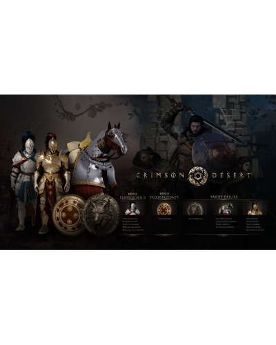 Crimson Desert Deluxe Edition PS5 + BONUS PREMIEROWY + GRATIS Crimson Desert Deluxe Edition PS5 + BONUS PREMIEROWY + GRATIS