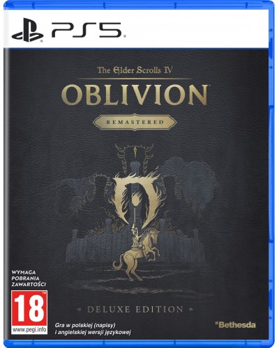 The Elder Scrolls IV Oblivion Remastered Edycja Deluxe PS5 + gratis
