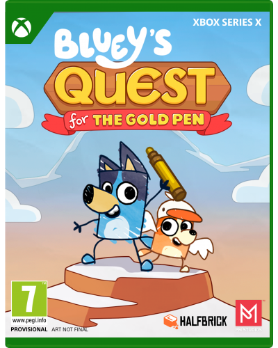 Bluey's Quests for the Gold Pen XSX + gratis