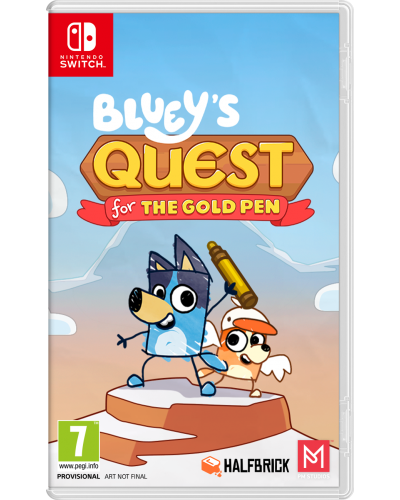 Bluey's Quests for the Gold Pen Nintendo Switch