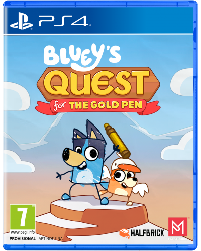 Bluey's Quests for the Gold Pen PS4 + gratis